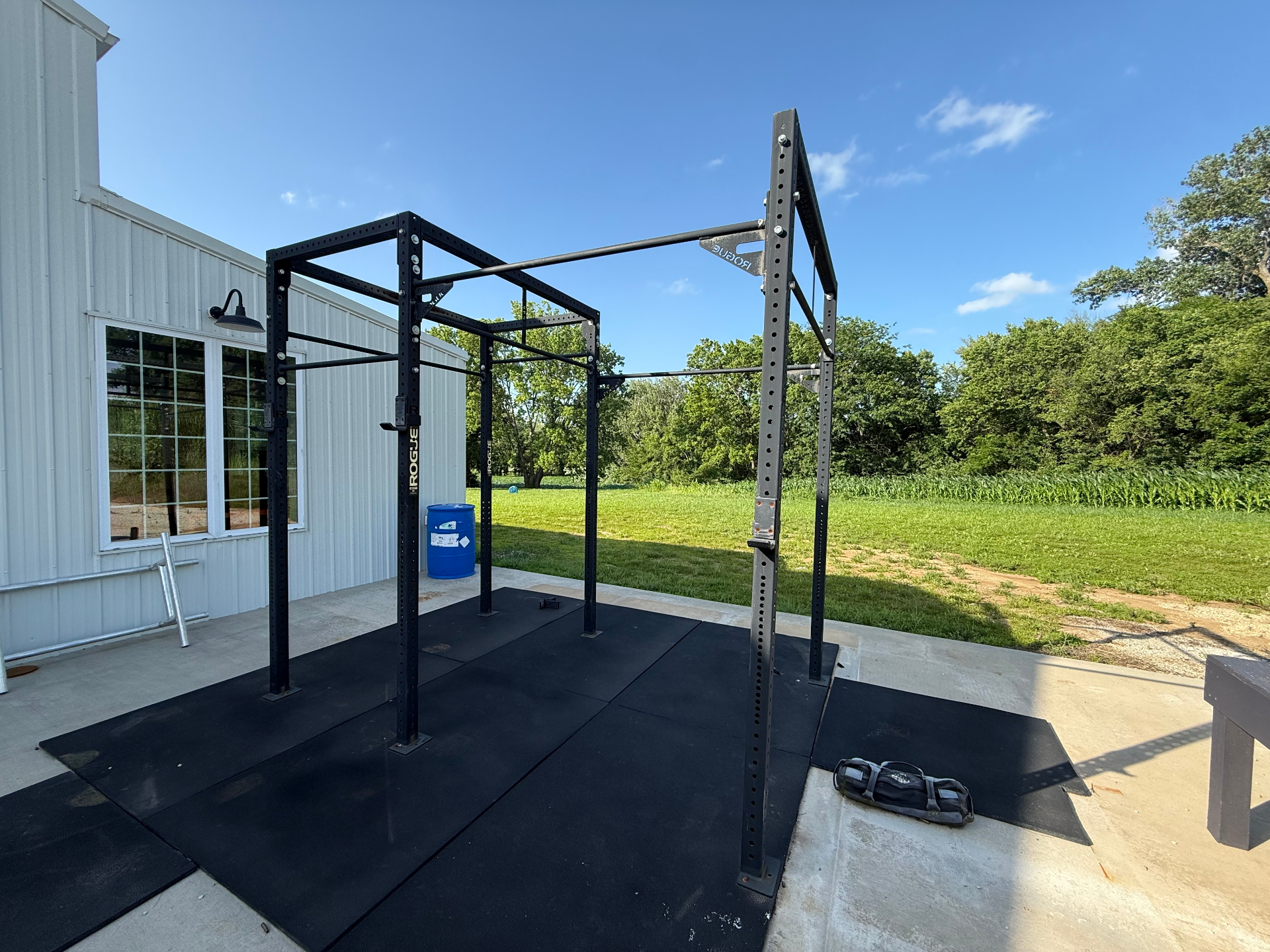 Insert photo of Jacob's existing outdoor rig